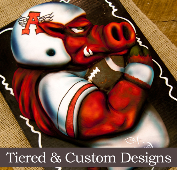 Tiered & Custom Design Cakes